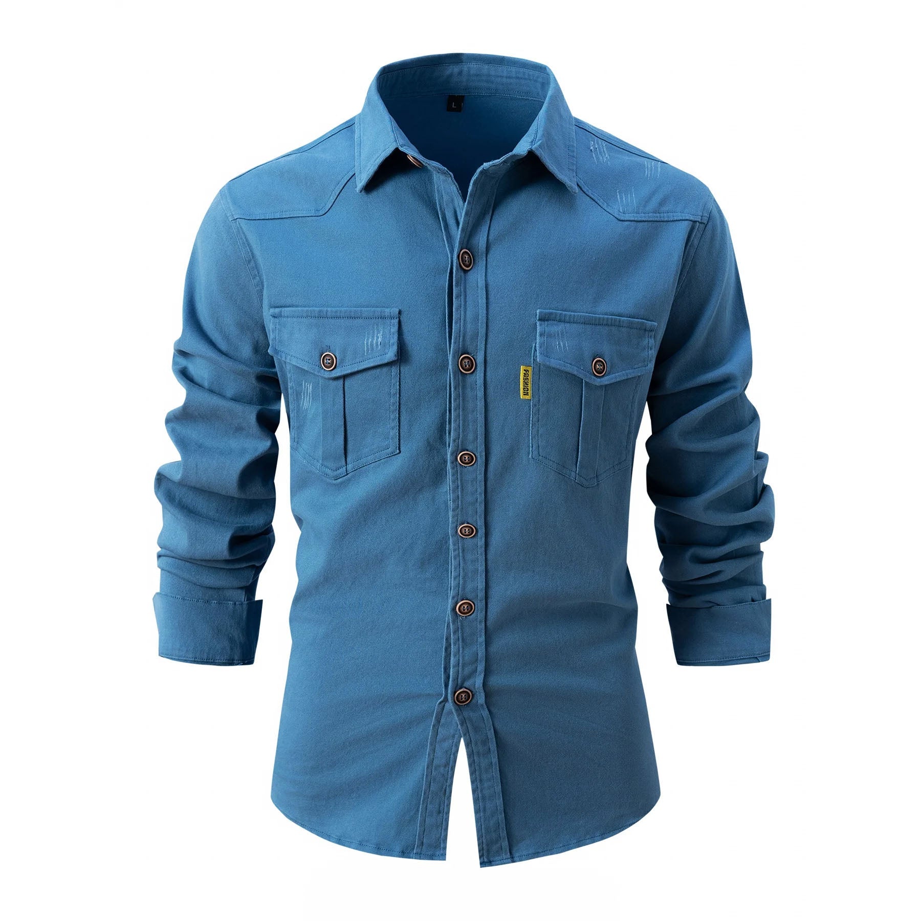 Cotton denim shirt: specially designed for men