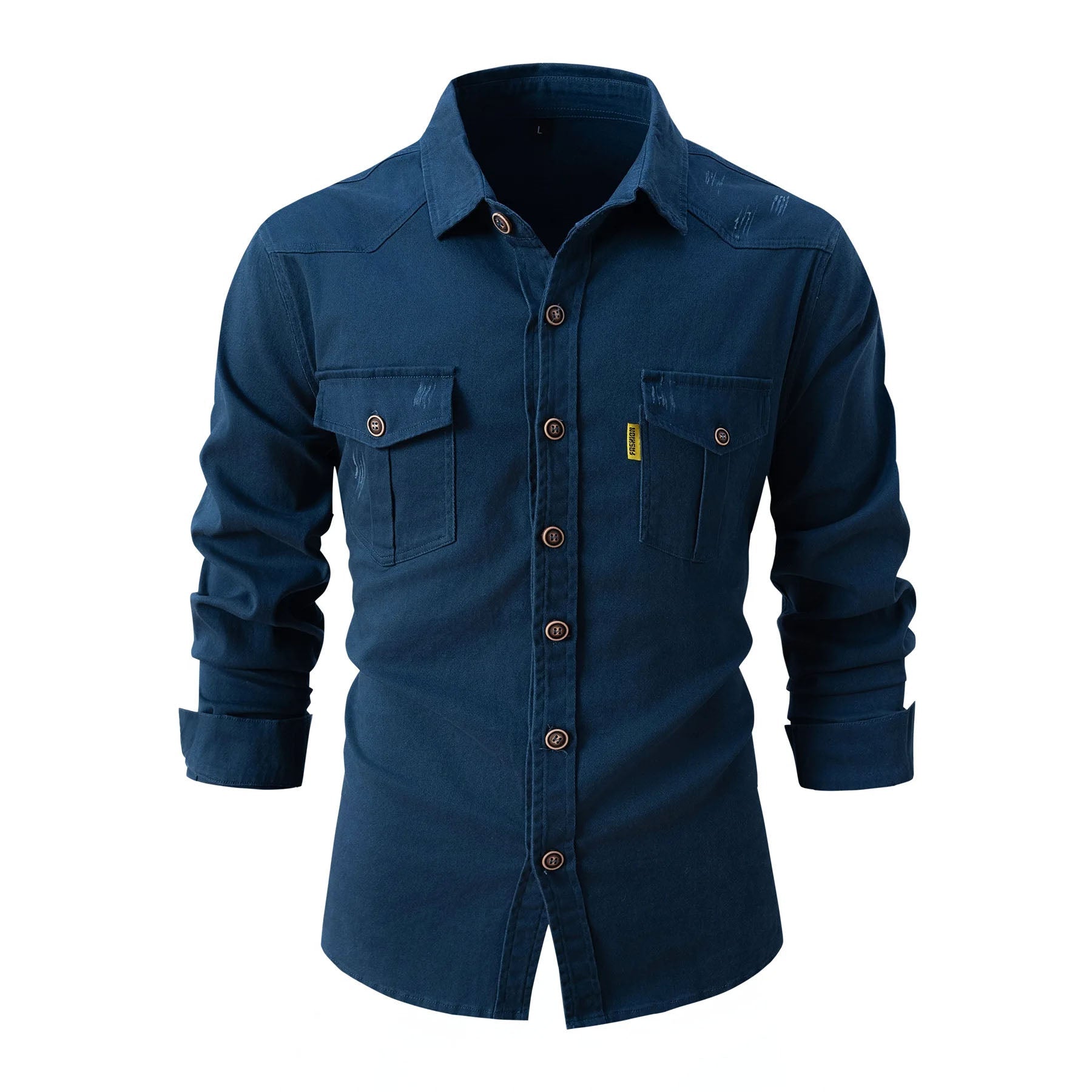 Cotton denim shirt: specially designed for men