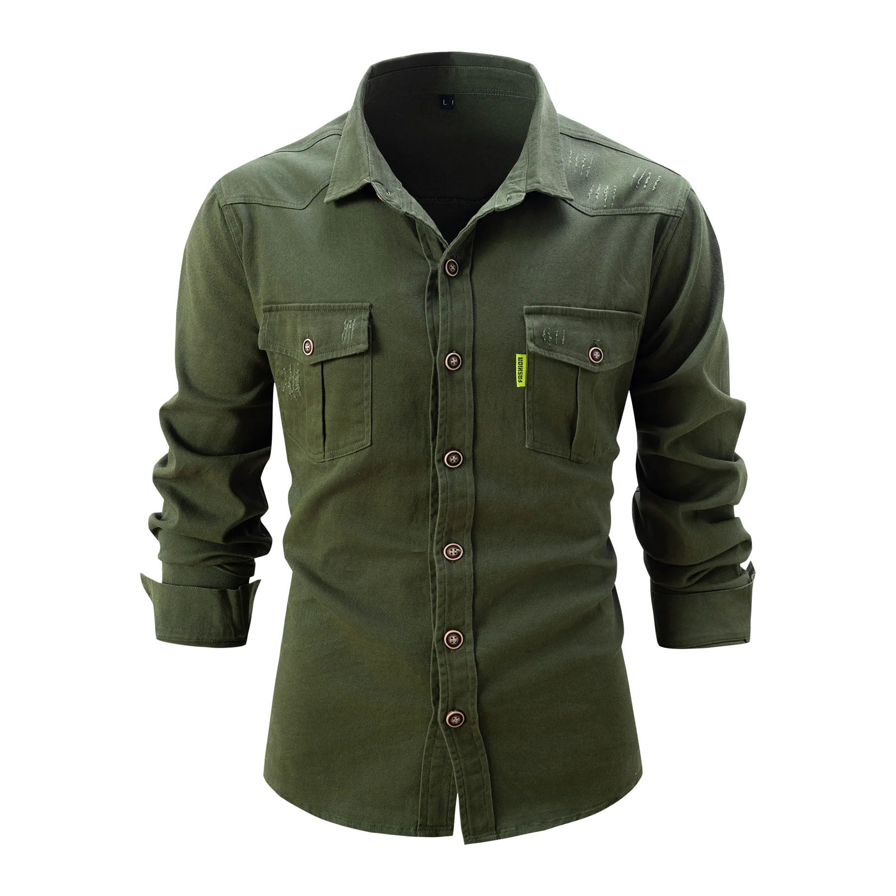 Cotton denim shirt: specially designed for men