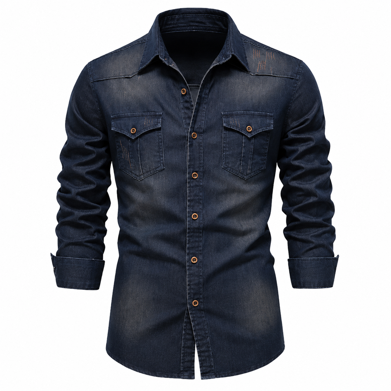 Cotton denim shirt: specially designed for men