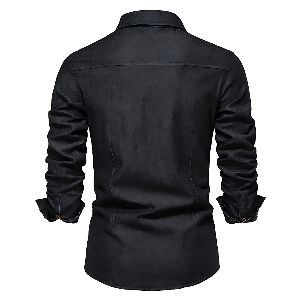 Cotton denim shirt: specially designed for men